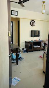 Hall Image of 756 Sq.ft 1 BHK Apartment / Flat for rent in Dolphin Devki Park View, Kharghar Navi Mumbai for Rs. 24000