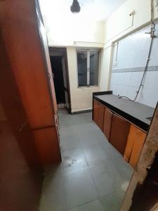 Kitchen Image of 560 Sq.ft 2 BHK Apartment / Flat for rent in Lok Upvan II, Thane West Thane for Rs. 24500