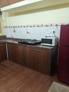 Kitchen Image of 1022 Sq.ft 2 BHK Apartment / Flat for rent in Models Legacy, Panjim Goa for Rs. 45000