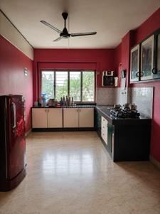 Kitchen Image of 745 Sq.ft 1 BHK Apartment / Flat for sale in Dattawadi Pune for Rs. 6500000