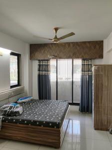Bedroom Image of 1750 Sq.ft 2 BHK Apartment / Flat for rent in Shrikunj Sky, Sola Ahmedabad for Rs. 37000