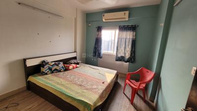 Bedroom Image of 1200 Sq.ft 3 BHK Apartment / Flat for rent in Srijan Green Field City Classic Premium, Maheshtala Kolkata for Rs. 25000
