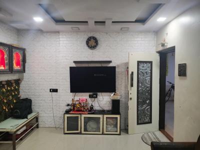 Living Room Image of 530 Sq.ft 1 BHK Apartment / Flat for rent in Kasarvadavali Thane for Rs. 18999