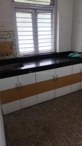 Kitchen Image of 620 Sq.ft 1 BHK Apartment / Flat for rent in Sangamvadi Pune for Rs. 27000