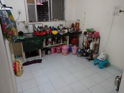 Kitchen Image of 681 Sq.ft 1 BHK Apartment / Flat for rent in KUL Kubera Vihar, Hadapsar Pune for Rs. 18000