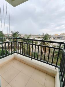 Balcony Image of 1535 Sq.ft 3 BHK Apartment / Flat for rent in Keerthi Royal Palms Phase I , Electronic City Bengaluru for Rs. 36000