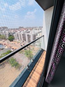 Balcony Image of 1355 Sq.ft 2 BHK Apartment / Flat for sale in Shikshapatri The Sky Court, Sargasan Gandhinagar for Rs. 6551000