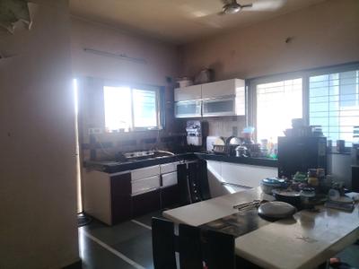 Kitchen Image of 1500 Sq.ft 3 BHK Apartment / Flat for rent in Bibwewadi Pune for Rs. 40000