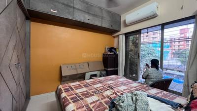 Bedroom Image of 560 Sq.ft 1 BHK Apartment / Flat for rent in Unnati Woods Phase 7, Kasarvadavali Thane for Rs. 23000