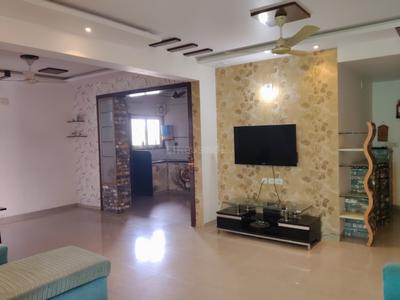 Hall Image of 2140 Sq.ft 3 BHK Apartment / Flat for rent in JP Iscon Habitat, Gotri Vadodara for Rs. 37000