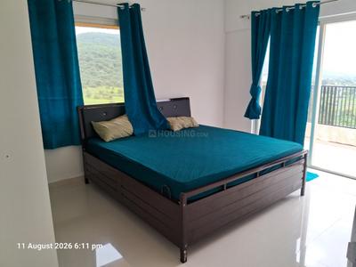 Bedroom Image of 1200 Sq.ft 2 BHK Apartment / Flat for rent in Devi Crest, Vadgaon Pune for Rs. 30000