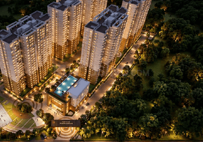Image of 1557 Sq.ft 3 BHK Apartment / Flat for sale in Prestige Palm Court, Madhavaram, Chennai for Rs. 15000000