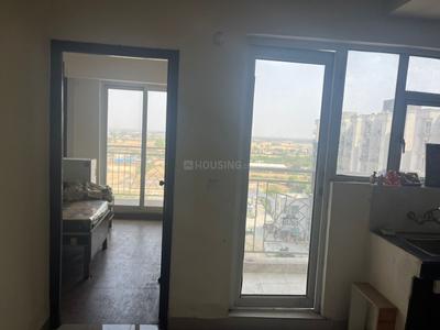 Bedroom Image of 840 Sq.ft 2 BHK Apartment / Flat for rent in Aditya Urban Homes, Bamheta Village Ghaziabad for Rs. 12000