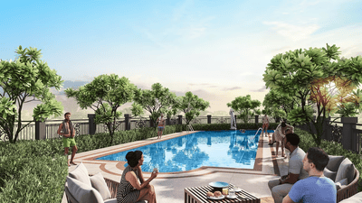 Image of 615 Sq.ft 1 BHK Apartment / Flat for sale in Mantram Solacia, Panvel, Navi Mumbai for Rs. 3900000