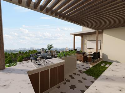 Balcony Image of 1032 Sq.ft 2 BHK Apartment / Flat for sale in Sector 16 A Navi Mumbai for Rs. 12000000