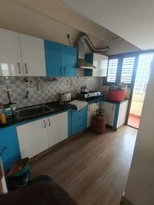 Kitchen Image of 1100 Sq.ft 2 BHK Apartment / Flat for rent in Mahadevapura Bengaluru for Rs. 32000