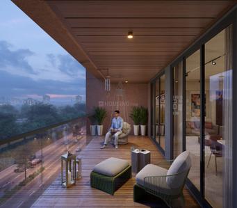 Balcony Image of 2502 Sq.ft 3 BHK Apartment / Flat for sale in Sargasan Gandhinagar for Rs. 10600000