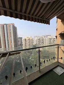 Balcony Image of 1000 Sq.ft 2 BHK Apartment / Flat for rent in Akshar Elementa, Tathawade Pune for Rs. 36000