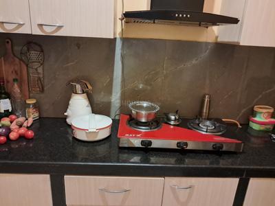 Kitchen Image of 1072 Sq.ft 3 BHK Apartment / Flat for sale in Eternia, Madhyamgram Kolkata for Rs. 5800000