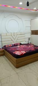 Bedroom Image of 1100 Sq.ft 2 BHK Builder Floor for rent in Silicon City Sector K, Rau Indore for Rs. 30000