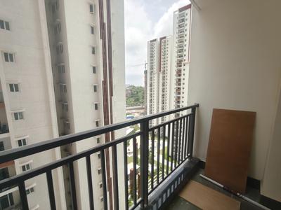 Balcony Image of 1320 Sq.ft 2 BHK Apartment / Flat for rent in Aparna Zenon, Manikonda Hyderabad for Rs. 57000