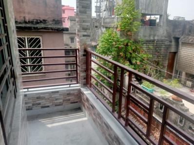 Balcony Image of 1070 Sq.ft 3 BHK Builder Floor for sale in Baranagar Kolkata for Rs. 4500000