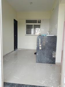 Kitchen Image of 610 Sq.ft 1 BHK Apartment / Flat for rent in Pisoli Pune for Rs. 13000