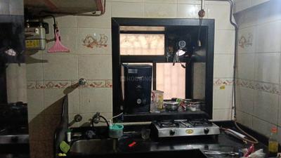 Kitchen Image of 350 Sq.ft 1 BHK Apartment / Flat for rent in Vashi Navi Mumbai for Rs. 25000