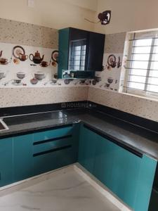 Kitchen Image of 1230 Sq.ft 2 BHK Apartment / Flat for rent in Murugeshpalya Bengaluru for Rs. 42000