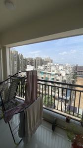 Balcony Image of 1575 Sq.ft 3 BHK Apartment / Flat for sale in Himalaya and Mainland Pinnacle Block A To D, Tragad Ahmedabad for Rs. 8500000