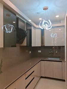 Kitchen Image of 850 Sq.ft 3 BHK Builder Floor for sale in Hastsal New Delhi for Rs. 5600000