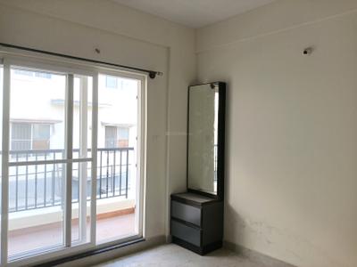 Bedroom Image of 1550 Sq.ft 3 BHK Apartment / Flat for rent in Yoga Sai Srikaram, Kaggadasapura Bengaluru for Rs. 60001