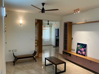 Living Room Image of 2661 Sq.ft 4 BHK Apartment / Flat for rent in Anand Alpine, Anjanapura Township Bengaluru for Rs. 60000