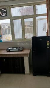 Kitchen Image of 400 Sq.ft 1 BHK Apartment / Flat for rent in N K Savitry Greens, Nabha Zirakpur for Rs. 17000