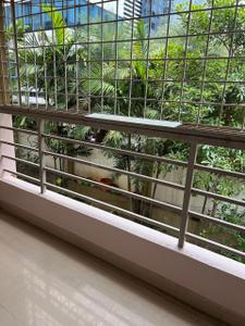 Balcony Image of 1700 Sq.ft 3 BHK Apartment / Flat for rent in Technopolis Solitaire Harmony, Hitech City Hyderabad for Rs. 58000