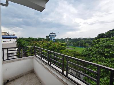 Balcony Image of 770 Sq.ft 2 BHK Apartment / Flat for sale in Bangur Avenue Kolkata for Rs. 4700000