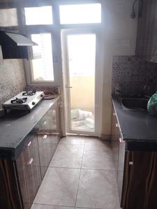 Kitchen Image of 1350 Sq.ft 3 BHK Apartment / Flat for rent in Rise Organic Homes Phase 1, Mahurali Ghaziabad for Rs. 30000