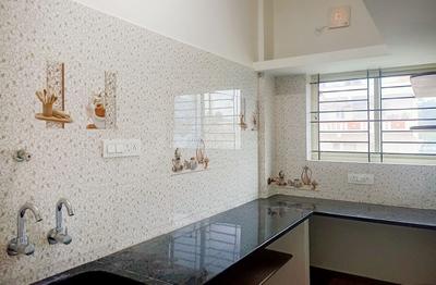 Kitchen Image of 700 Sq.ft 1 BHK Apartment / Flat for rent in Banashankari Bengaluru for Rs. 14000