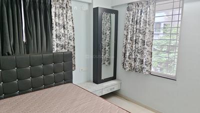 Bedroom Image of 1300 Sq.ft 3 BHK Apartment / Flat for sale in Lunkad Akash Tower, Pimple Nilakh Pune for Rs. 13000000