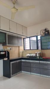 Kitchen Image of 1500 Sq.ft 3 BHK Apartment / Flat for rent in Jairaj Majestic Towers, Katraj Pune for Rs. 35000