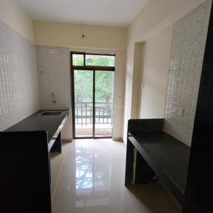 Kitchen Image of 680 Sq.ft 1.5 BHK Apartment / Flat for sale in Kasarvadavali Thane for Rs. 8200000