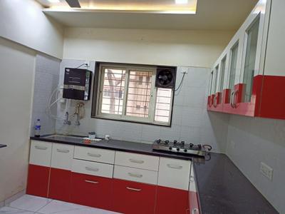 Kitchen Image of 1230 Sq.ft 2 BHK Apartment / Flat for rent in Hermes Complex, Sangamvadi Pune for Rs. 55000