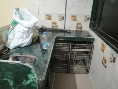 Kitchen Image of 450 Sq.ft 1 BHK Apartment / Flat for sale in Gurudatta Bhaurao Park, Rabale Navi Mumbai for Rs. 3800000