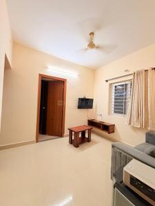 Hall Image of 600 Sq.ft 1 BHK Apartment / Flat for rent in Indira Nagar Bengaluru for Rs. 33000