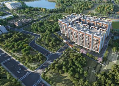 Image of 1347 Sq.ft 2.5 BHK Apartment / Flat for sale in Pavani Starlit, Miyapur, Hyderabad for Rs. 8895452