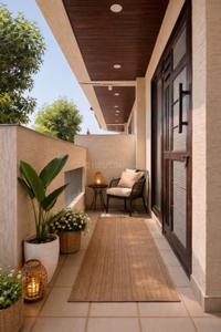 Balcony Image of 2000 Sq.ft 3 BHK Villa for rent in Somya Sky Elite, Jagatpura Jaipur for Rs. 25000