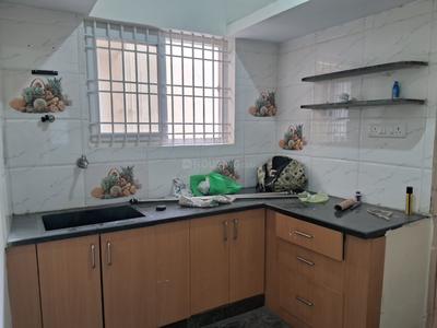 Kitchen Image of 800 Sq.ft 2 BHK Builder Floor for rent in Kammanahalli Bengaluru for Rs. 20000