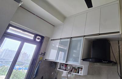 Kitchen Image of 412 Sq.ft 1 BHK Apartment / Flat for sale in Malad West Mumbai for Rs. 12500000