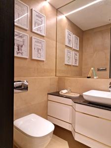Bedroom Two Image of 1300 Sq.ft 3 BHK Apartment / Flat for sale in Godrej Central, Chembur Mumbai for Rs. 22371000