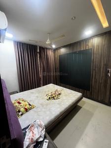 Bedroom Image of 1200 Sq.ft 2 BHK Apartment / Flat for rent in Althan Surat for Rs. 30000
